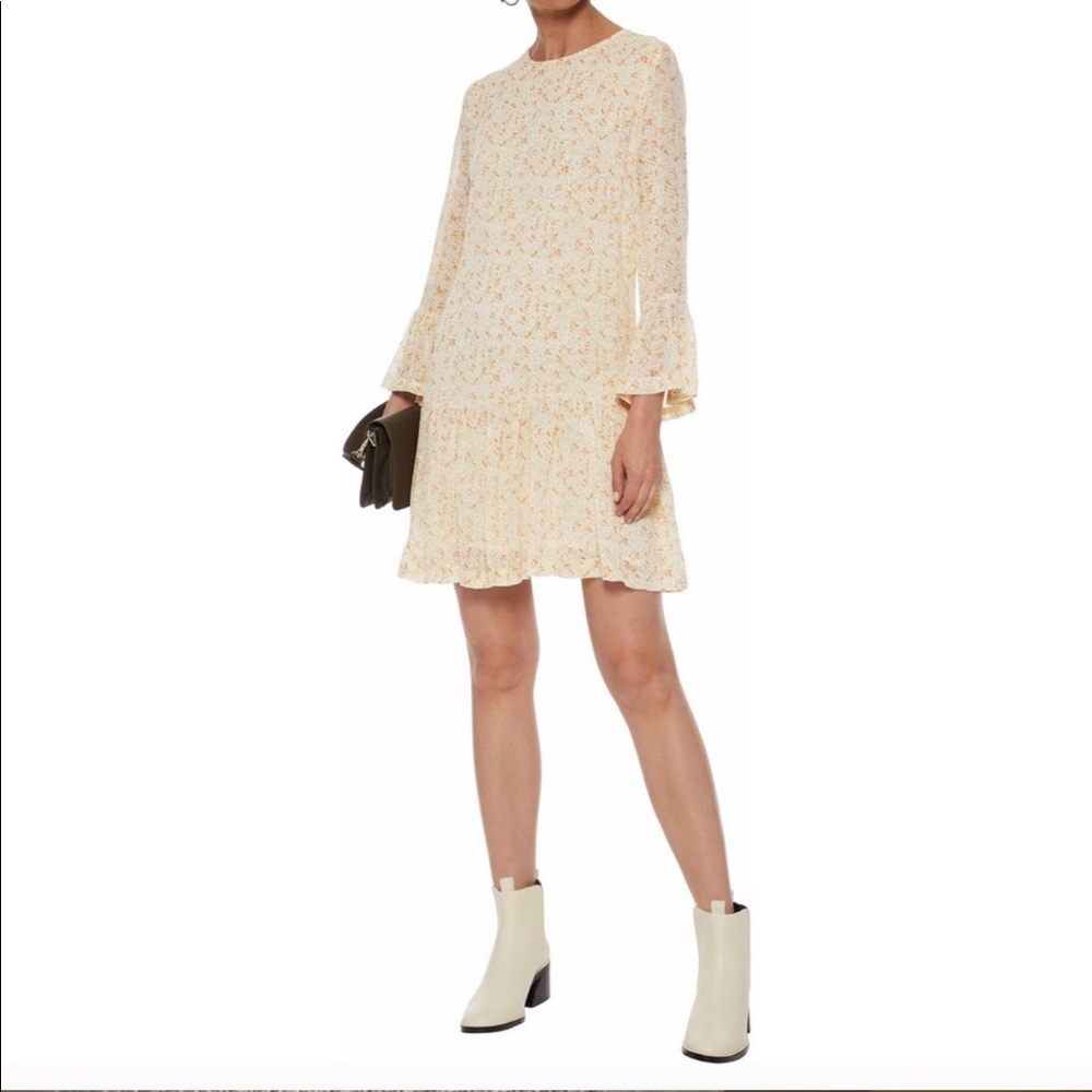 Ganni Floral Print Dress